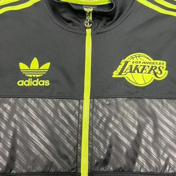 Y2K Adidas Los Angeles Lakers zip up Track Jacket - Picture 7 of 8